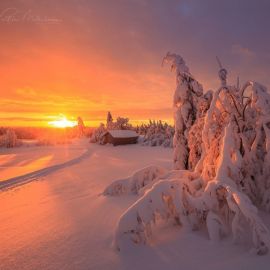 Лапландия зимой (57 фото)