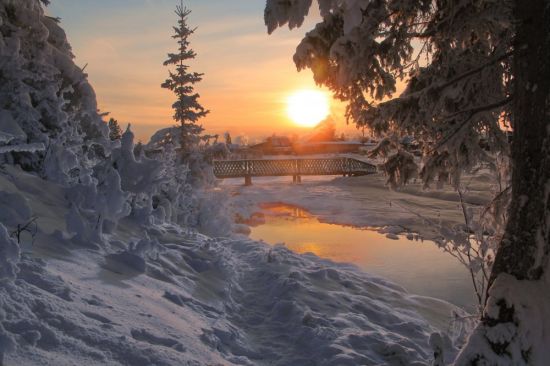 Зима в Сибири (40 фото)