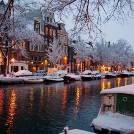 Амстердам зимой (45 фото)