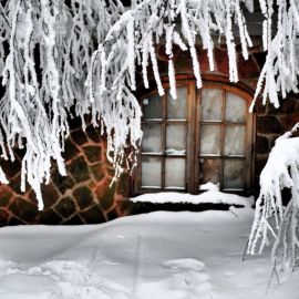 Зимнее окно (67 фото)