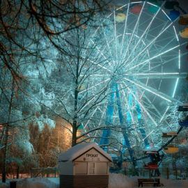 Измайловский парк зимой (49 фото)