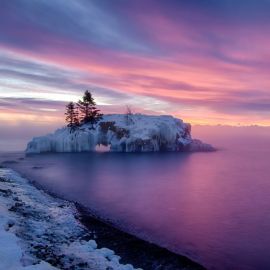 Море зима (30 фото)