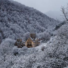 Зима в Грузии (46 фото)
