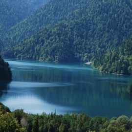 Озеро Рица Абхазия (78 фото)