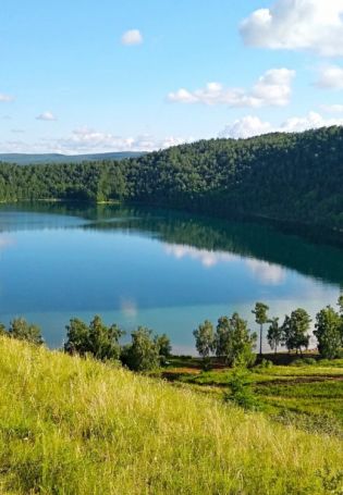 Озеро круглое Шарыповский район (74 фото)