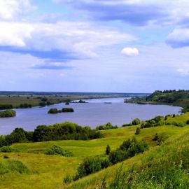Река Ока в Рязани (69 фото)