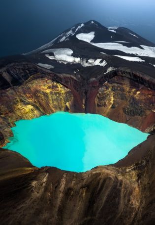 Вулканические озера (56 фото)