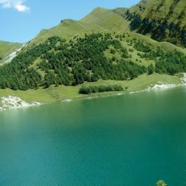 Мочохское озеро в Дагестане (71 фото)