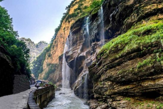 Чегемские водопады Кабардино Балкария (55 фото)