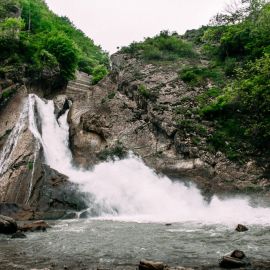 Хучнинский водопад в Дагестане (72 фото)