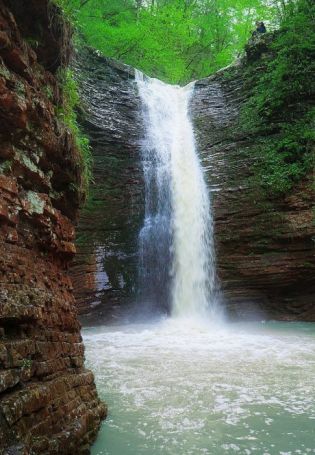 Водопады Руфабго Адыгея (47 фото)