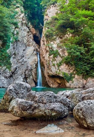 Агурские водопады (52 фото)