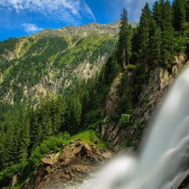 Горный водопад (62 фото)