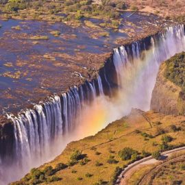 Водопад Виктория в Африке (13 фото)