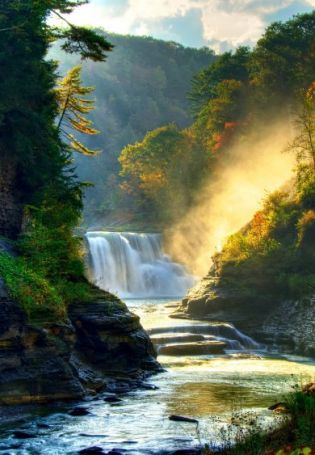 Природа водопад (45 фото)