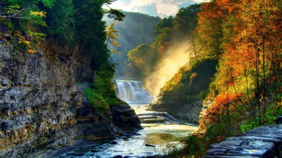 Природа водопад (45 фото)