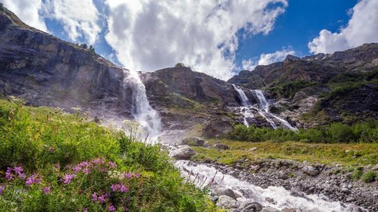 Софийские водопады в Архызе (24 фото)