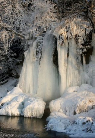 Водопад Плакун в Суксуне (47 фото)