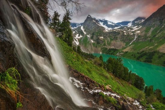 Водопады горного Алтая (49 фото)