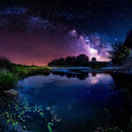 Ночное звездное небо (47 фото)