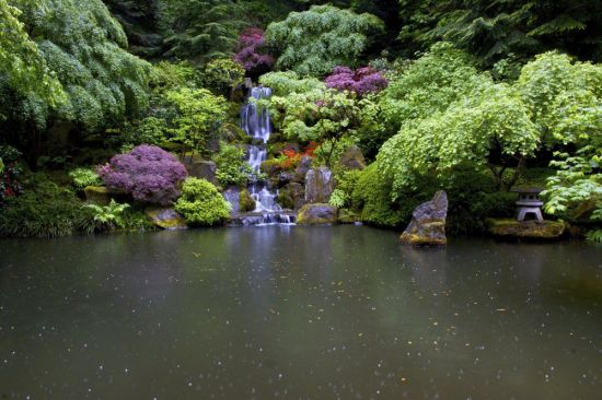 Японские сады и парки (38 фото)