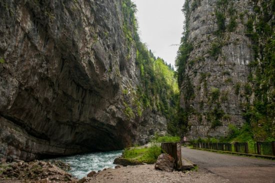 Юпшарский каньон Абхазия (70 фото)