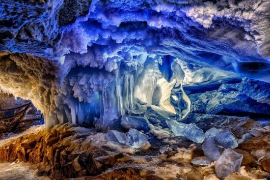 Ледяная пещера Кунгур (72 фото)
