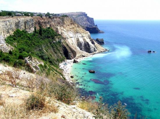 Пляж Баунти в Крыму Фиолент (38 фото)