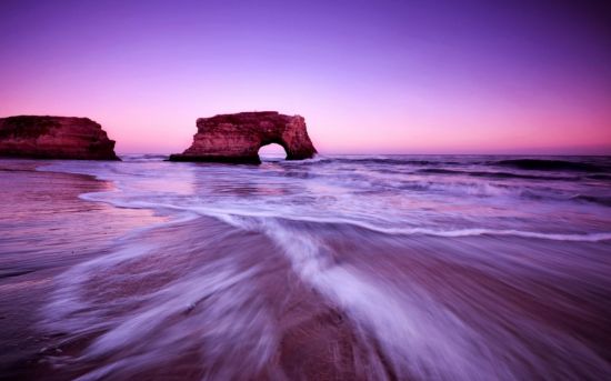 Фиолетовый пляж (67 фото)
