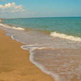 Пляж Песчаная балка Приморский (69 фото)