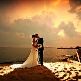 Свадьба на берегу океана (58 фото)