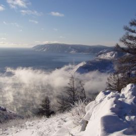Пик Черского зимой (57 фото)