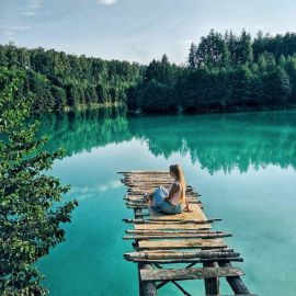 Голубые озера Любань (60 фото)