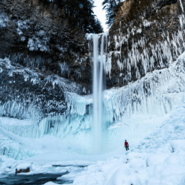 Софийские водопады зимой (59 фото)