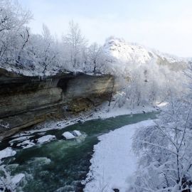 Каменномостский зимой (58 фото)