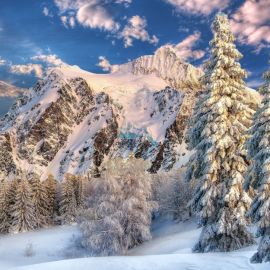 Зимние горы обои (59 фото)
