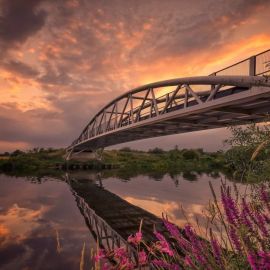 Мост через реку (55 фото)