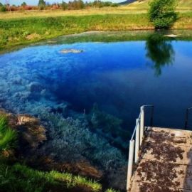 Село Самарское голубое озеро (60 фото)