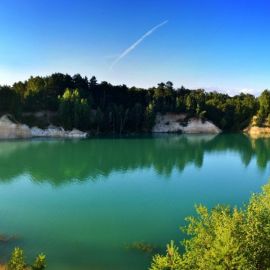 Меловые озера Любань (59 фото)
