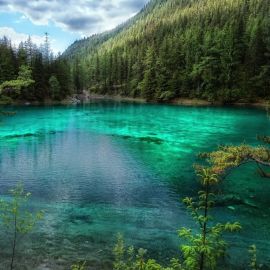 Зеленое озеро (58 фото)