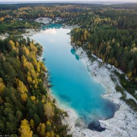 Голубое озеро Кыштым (60 фото)