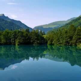 Секретное озеро Кабардино Балкарии (58 фото)
