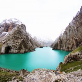Кель Суу озеро Кыргызстан (55 фото)