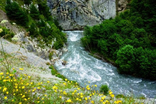 Река Фиагдон в Северной Осетии (58 фото)