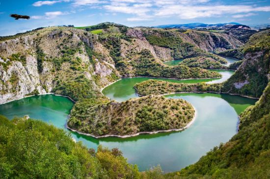 Каньон реки Увац Сербия (52 фото)