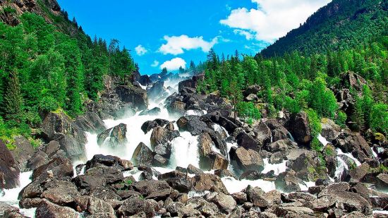 Водопад Учар Алтай (57 фото)