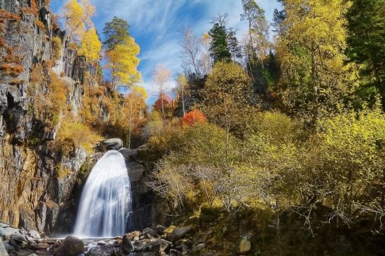 Водопад Корбу Алтай (56 фото)