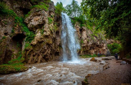 Водопады Кавказа (59 фото)