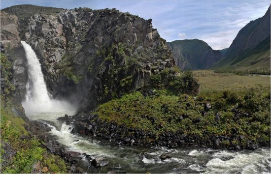 Водопад Куркуре Алтай (58 фото)