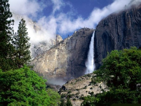 Водопад Йосемити (55 фото)